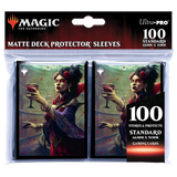 Magic: the Gathering - Crimson Vow - Henrika, Infernal Seer Standard Deck Protector Sleeves (100ct)