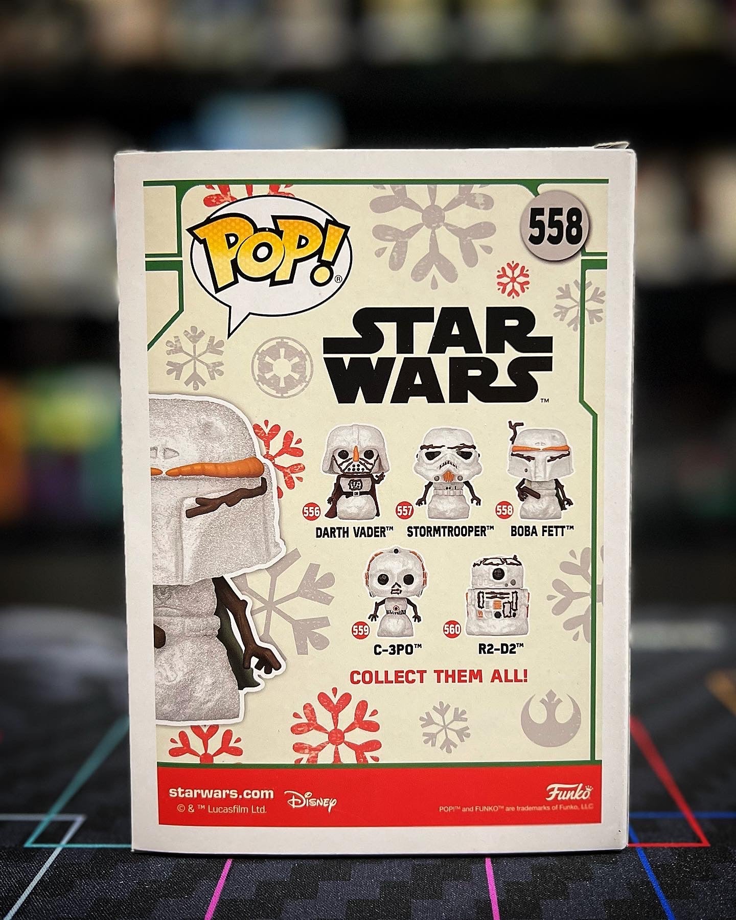 POP! Star Wars: Holiday - Boba Fett (SNWMN)