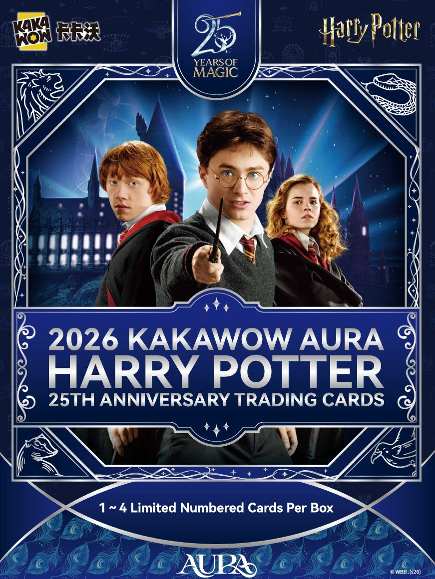 AURA: Harry Potter 25th Anniversary Trading Cards - Blaster Bundle