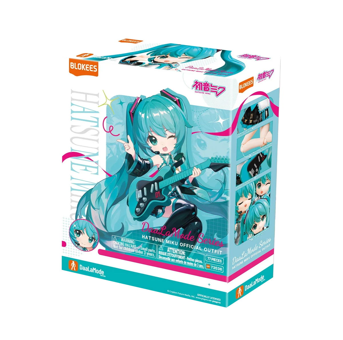 Blokees DaaLaMode Series - Hatsune Miku Official Outfit Figure
