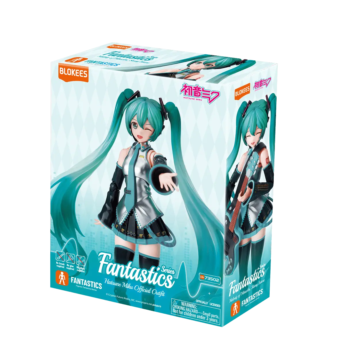 Blokees Fantastics Series - Hatsune Miku Official Outfit Figure