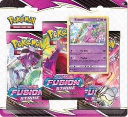 Pokemon: Sword & Shield - Fusion Strike 3-Booster Blister Pack - Espeon
