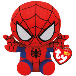Ty Marvel Beanie Babies: Spiderman (Small)