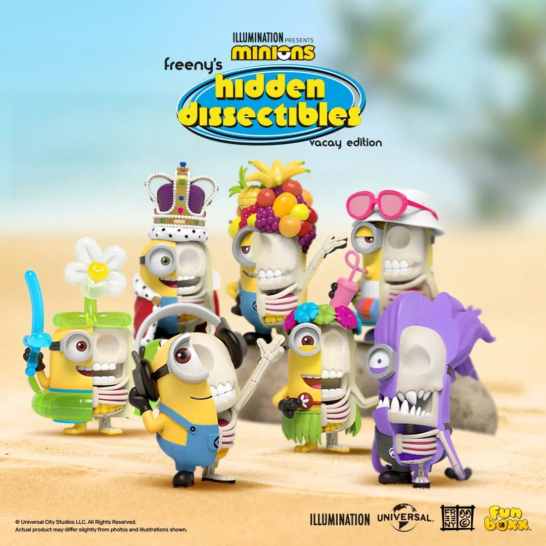 Freeny's Hidden Dissectibles Minions Series 01 - Vacay Edition Blind Box (1 Blind Box)