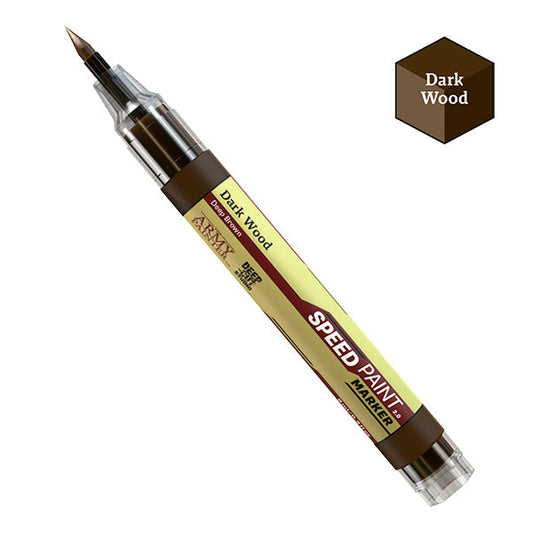 Speedpaint Marker: Dark Wood