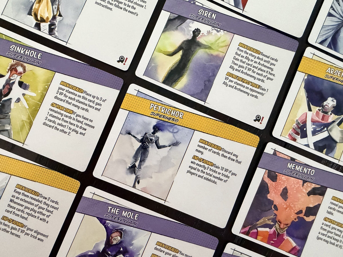 Origin Story: Heroes & Villains Mini Expansion