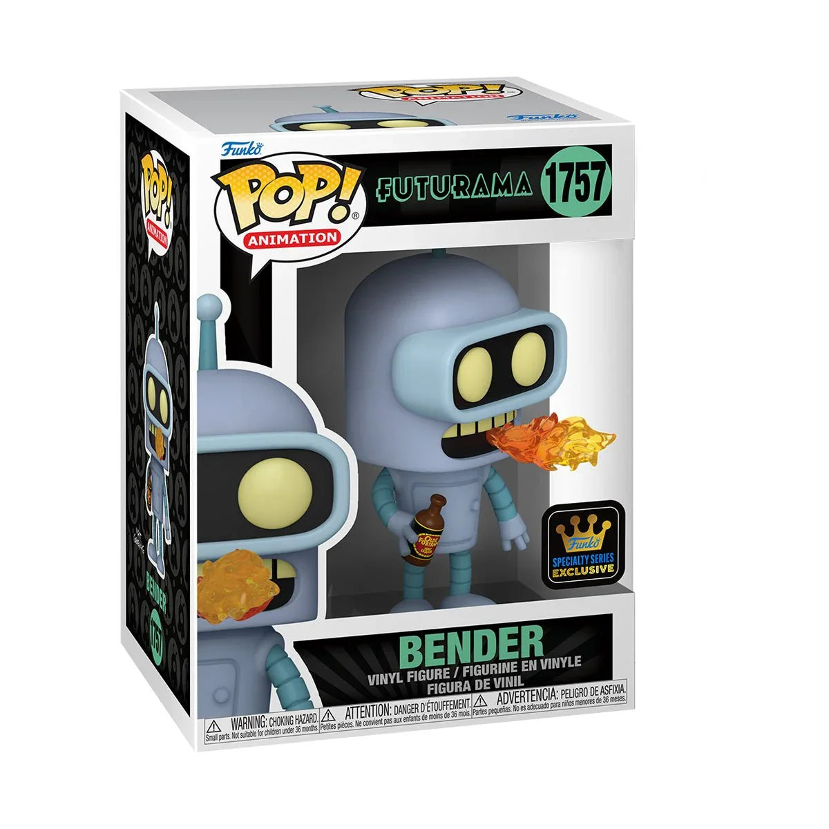 (PRE-ORDER) POP! TV: Futurama S4- Bender SPECIALTY SERIES EXCLUSIVE
