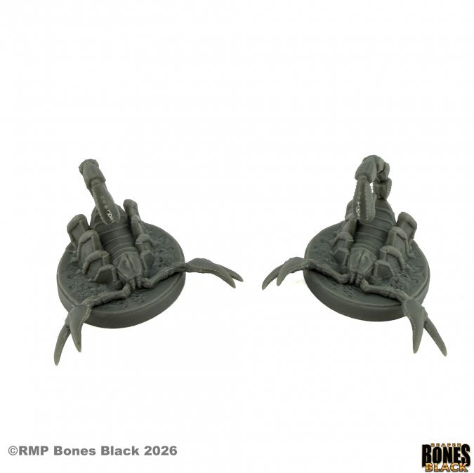 Reaper Bones Black: Monstrous Scorpions (2) (Medium)