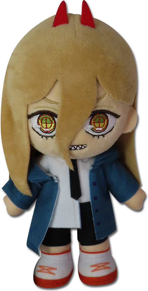 CHAINSAW MAN - POWER PUBLIC SAFETY DEVIL HUNTERS UNIFORM #1 MOVABLE VER PLUSH 8" H