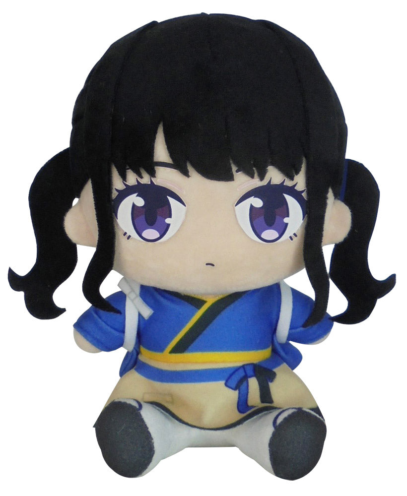 LYCORIS RECOIL - TAKINA CAFE UNIFORM #1 SITTING POSE PLUSH 7" H