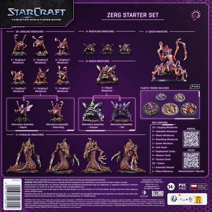 StarCraft Miniatures Game: Zerg: Starter Set