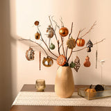 (Pre-Order) Fall Harvest Christmas Tree Ornaments Set, 40-Piece Autumn Woodland Ornaments