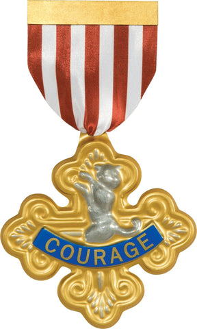 Wizard of Oz Cowardly Lion Badge Of Courage