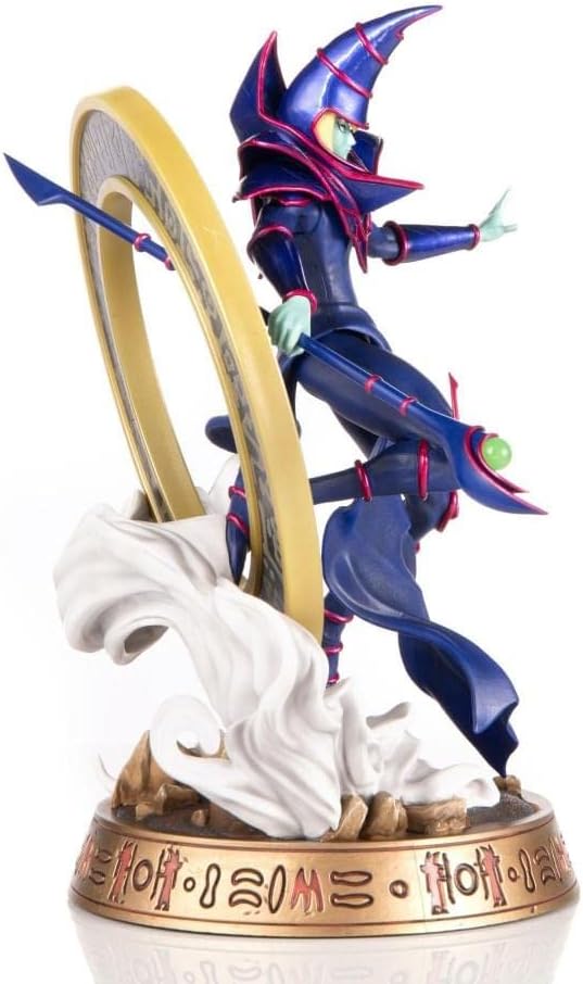 First 4 Figures Yu-Gi-Oh! Dark Magician Statue - Blue Variant PVC Figure 12 Inches