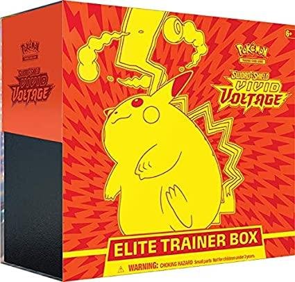 Pokemon: Sword & Shield - Vivid Voltage Elite Trainer Box