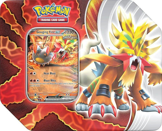 Pokemon: Paradox Destinies - Tin - Gouging Fire ex