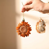 (Pre-Order) Fall Harvest Christmas Tree Ornaments Set, 40-Piece Autumn Woodland Ornaments