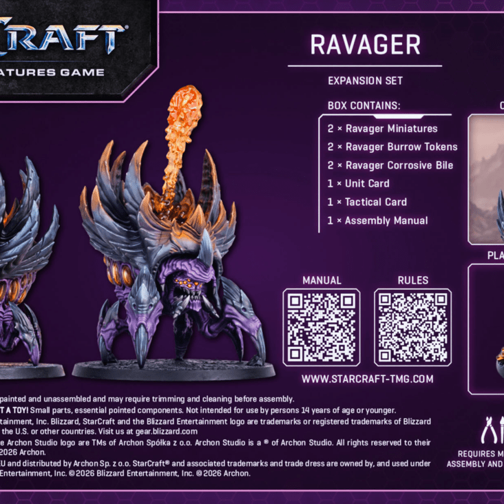StarCraft Miniatures Game: Zerg: Ravager