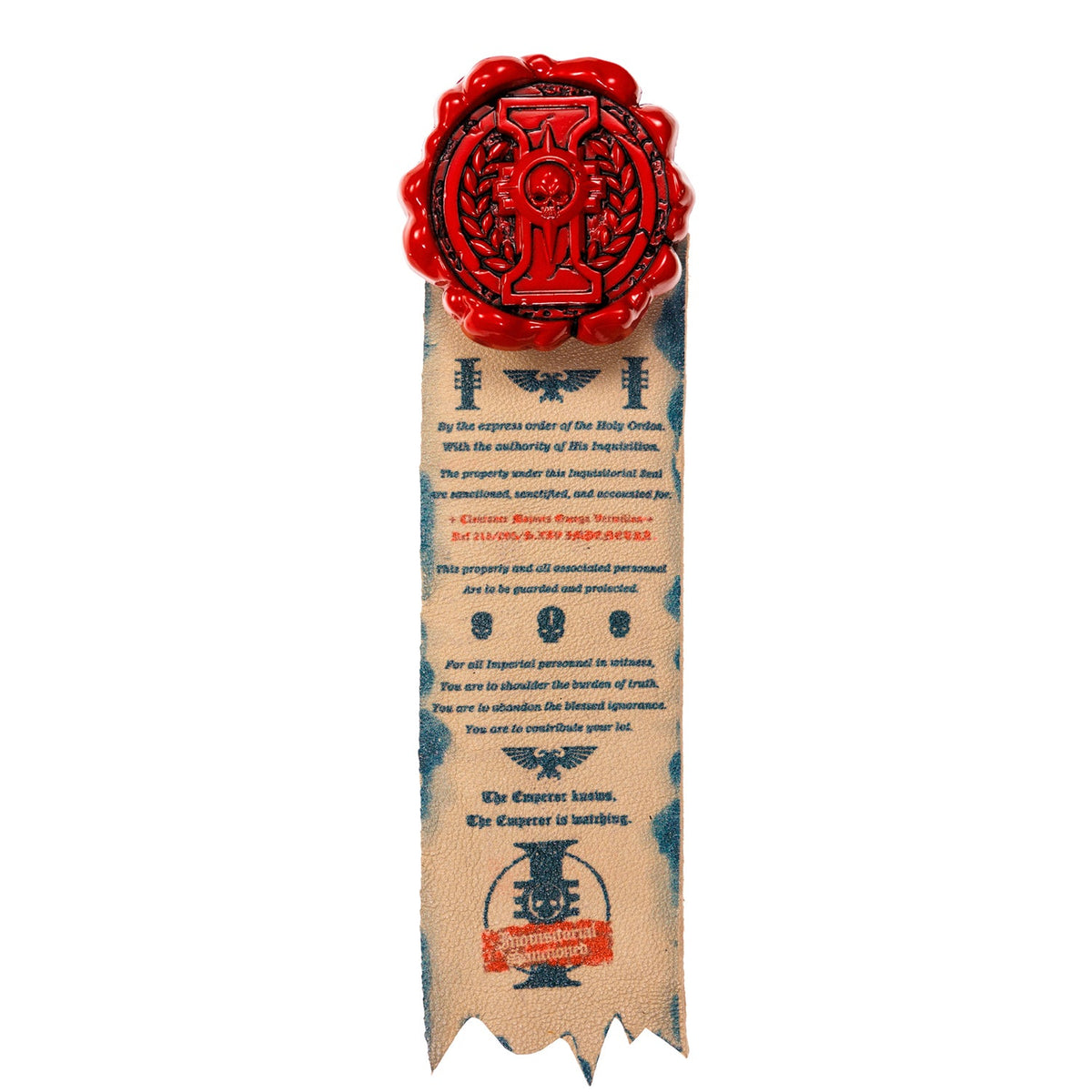 Starforged: Purity Seal - Imperial Inquistion Grey Knights Pin+Sticker