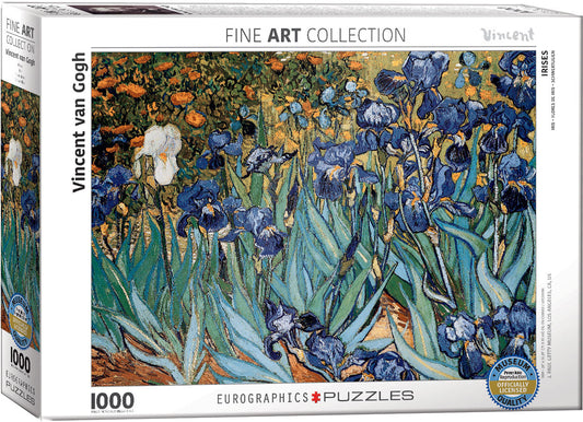 Puzzle: Fine Art Masterpieces - Irises by Vincent van Gogh