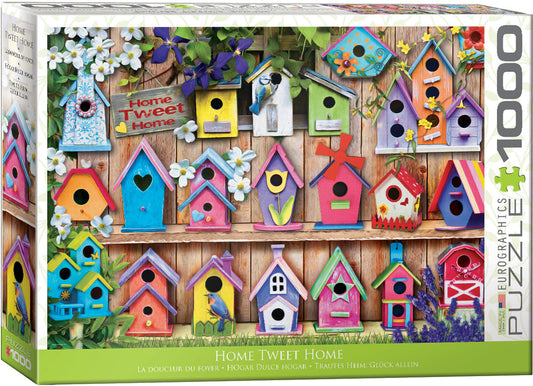 Puzzle: Garden - Home Tweet Home (Birdhouses)