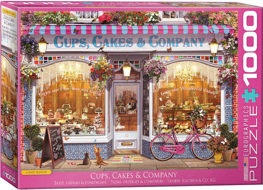 Puzzle: Favorite Pastimes - Cups, Cakes & Company by Garry Walton