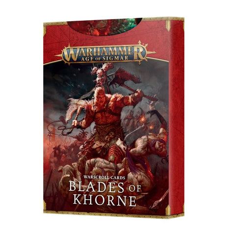 Warhammer: Blades of Khorne - Warscroll Cards (2023)