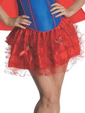 Women's or Teen's Supergirl Corset Costume