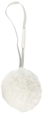 White Bunny Tail Costume Accessory
