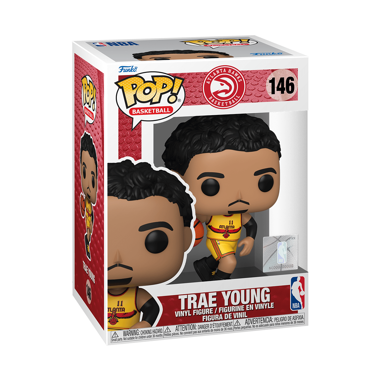 NBA Hawks Trae Young (City Edition 2021) Pop! Vinyl Figure