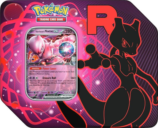Pokemon: Team Rocket Tin MewTwo