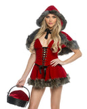 3pc Enchanted Forest Red