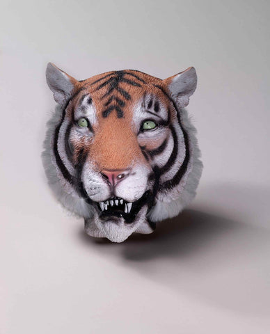 Tiger Costume Mask Deluxe Latex Tiger