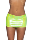 Metallic Iridescent Skirt