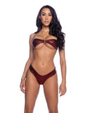 Shimmer Low Waist Cheeky Shorts