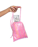 Metallic Iridescent Money Bag