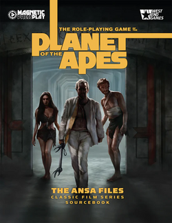 Planet of the Apes RPG: The ANSA Files Sourcebook (Hardcover)