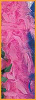 Pink Turkey Feather Boa