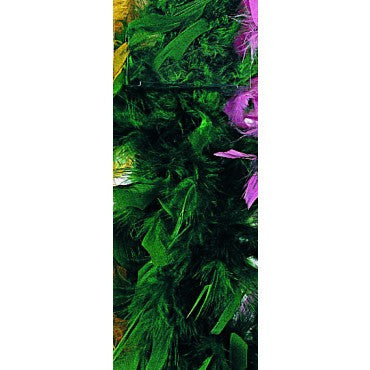 Green Turkey Feather Boa