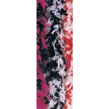 Black & White Turkey Feather Boa