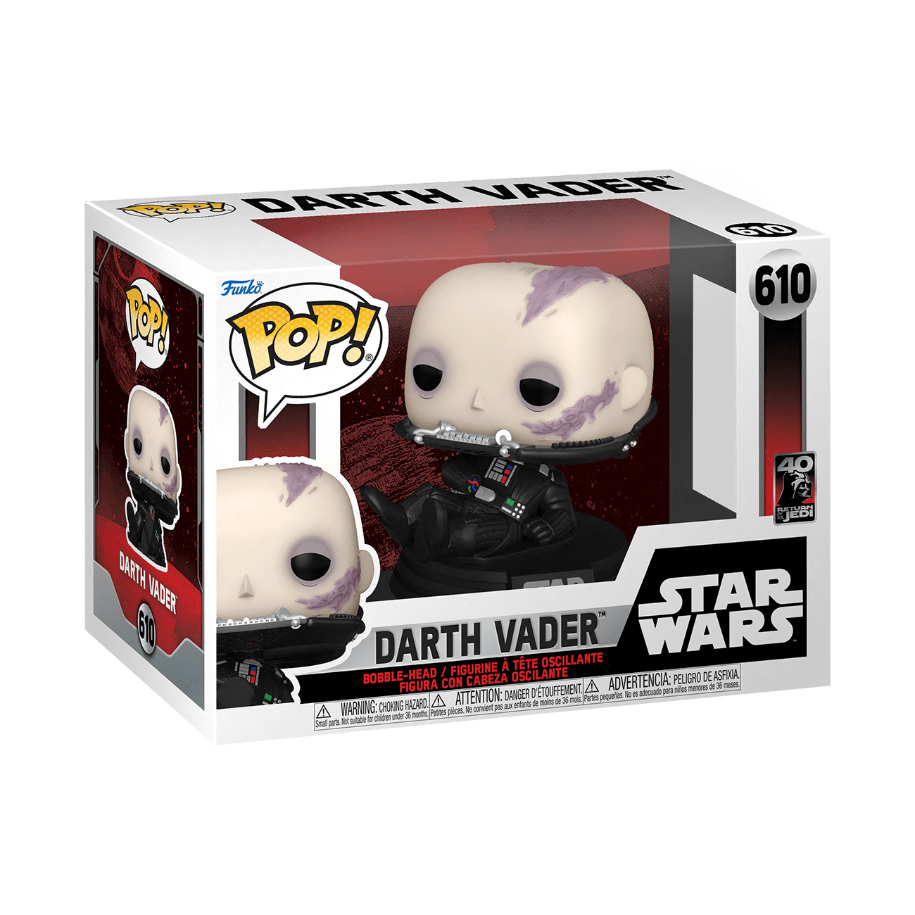 POP! Star Wars: RotJ 40th - Vader (unmasked)