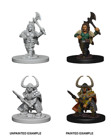 D&D: Nolzur's Marvelous Miniatures - Dwarf Female Barbarian