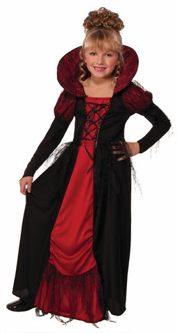 Girls Vampiress Queen Costume
