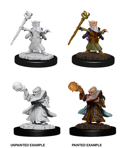 D&D: Nolzur's Marvelous Miniatures - Gnome Male Wizard