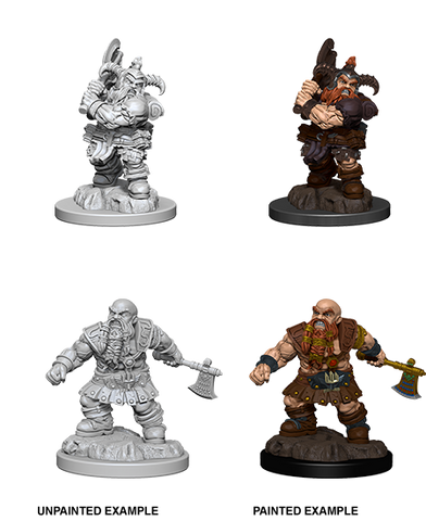 D&D: Nolzur's Marvelous Miniatures - Dwarf Male Barbarian