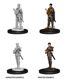 D&D: Nolzur's Marvelous Miniatures - Half-Elf Female Bard
