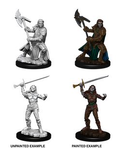 D&D: Nolzur's Marvelous Miniatures - Half-Orc Female Fighter