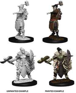 D&D: Nolzur's Marvelous Miniatures - Half-Orc Female Barbarian