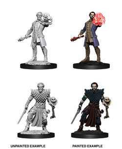 D&D: Nolzur's Marvelous Miniatures - Human Male Warlock