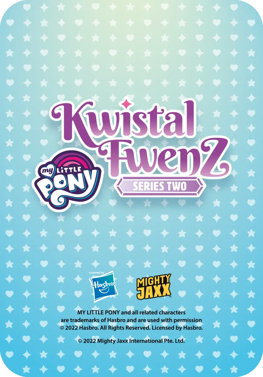 Kwistal Fwenz x My Little Pony Series 02 Blind Box